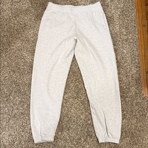 Calvin Klein sweatpants. Cream color. Size M/L